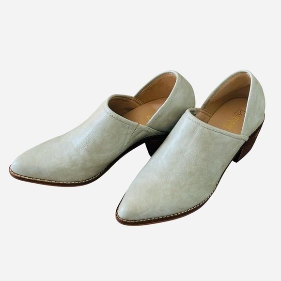 Catherine Malandrino Roxie Ankle Boot Booties Ice Size 8.5 - Picture 7 of 10